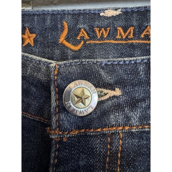 NWT Lawman Jeans Women's 1-2 Embroidered Cowgirl Western Rodeo Boot Cut Cross - Picture 11 of 11